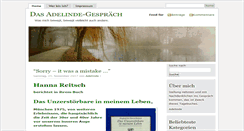 Desktop Screenshot of adelinde.net
